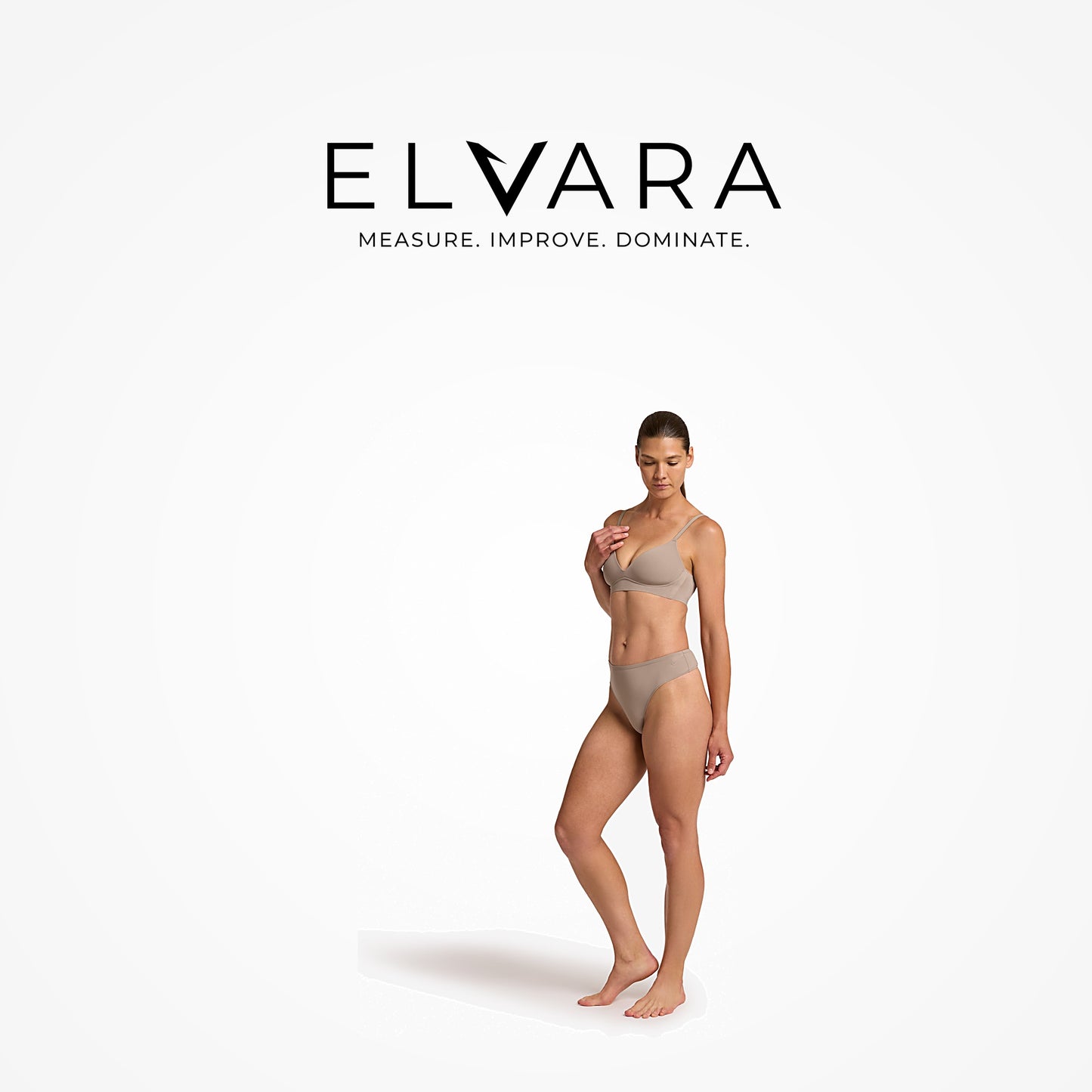 Essential Thong Taupe — ELVARA