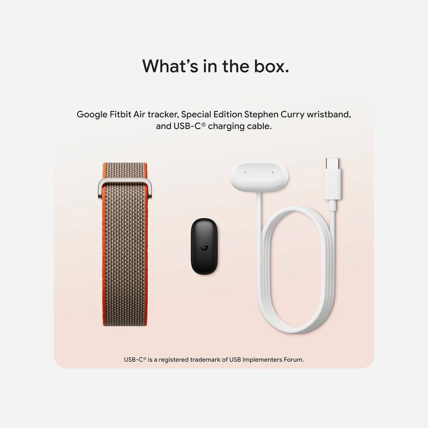 Google Fitbit Air Special Edition Stephen Curry | Rye