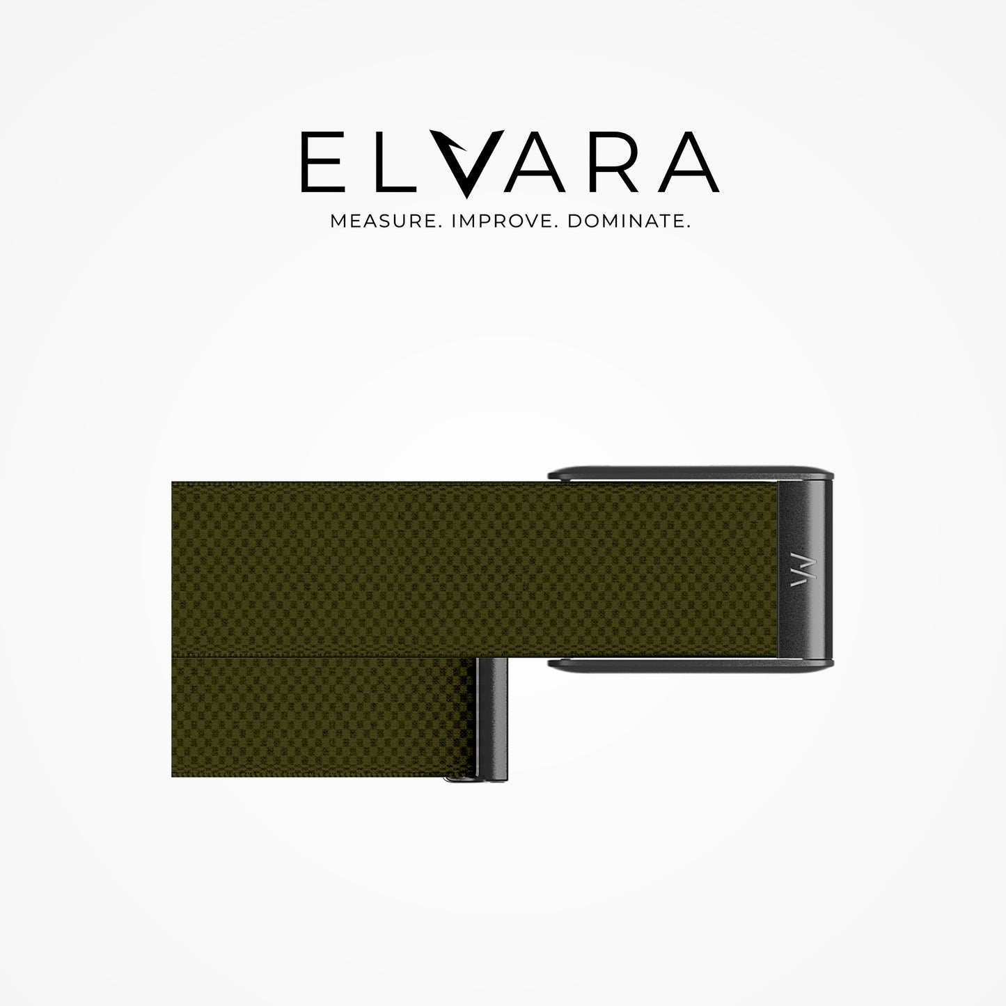 WHOOP 5.0 SuperKnit Band | Forest detail — ELVARA