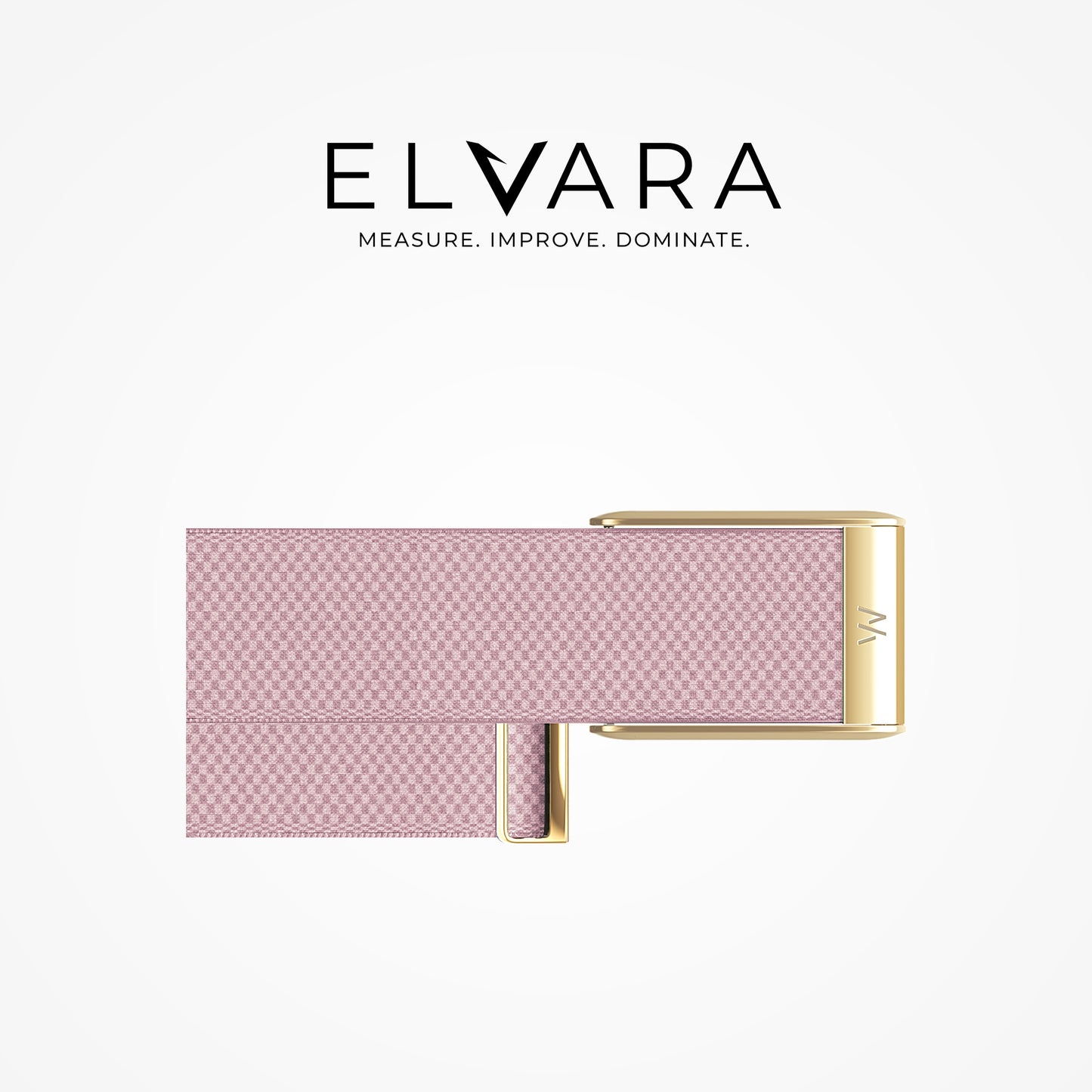 WHOOP 5.0 SuperKnit Luxe Band | Blush with Gold detail — ELVARA