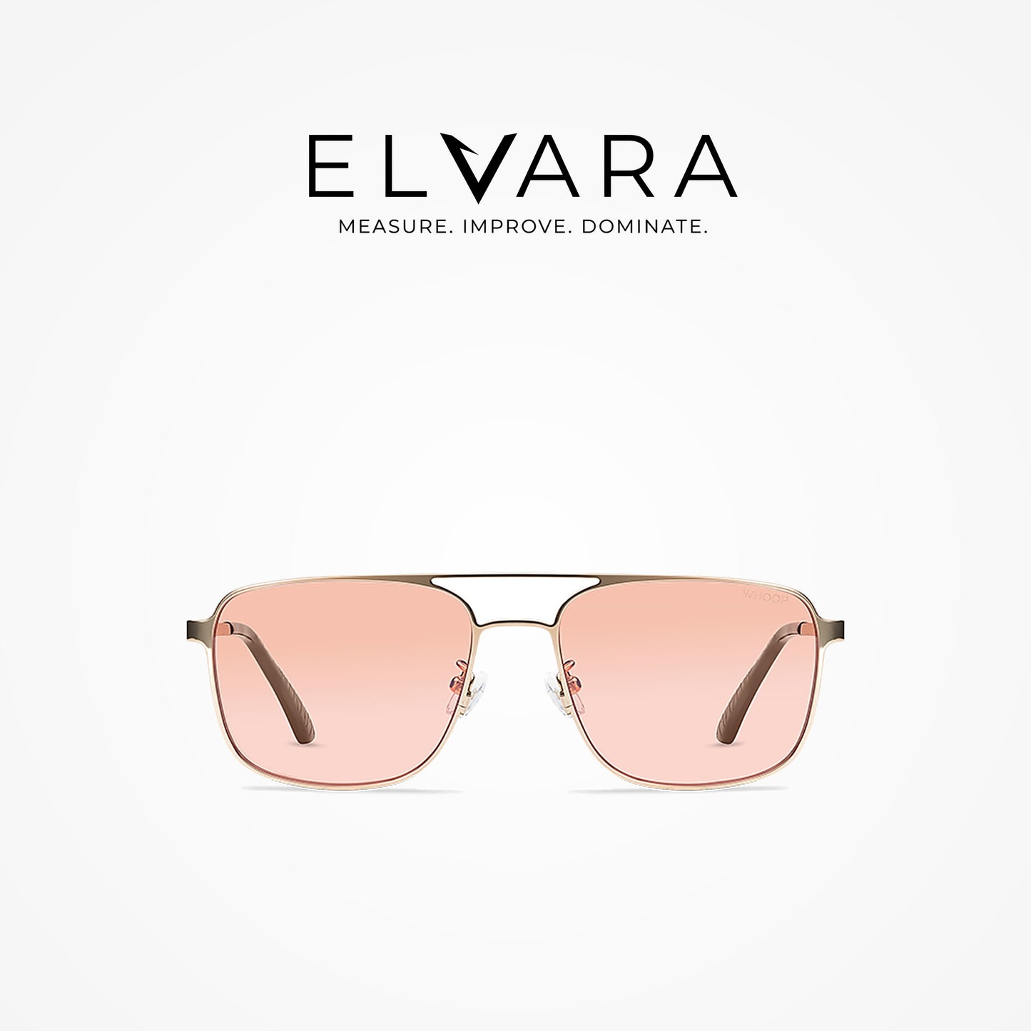 Blue Light Glasses Drift Light Gold With Evening Lenses — ELVARA
