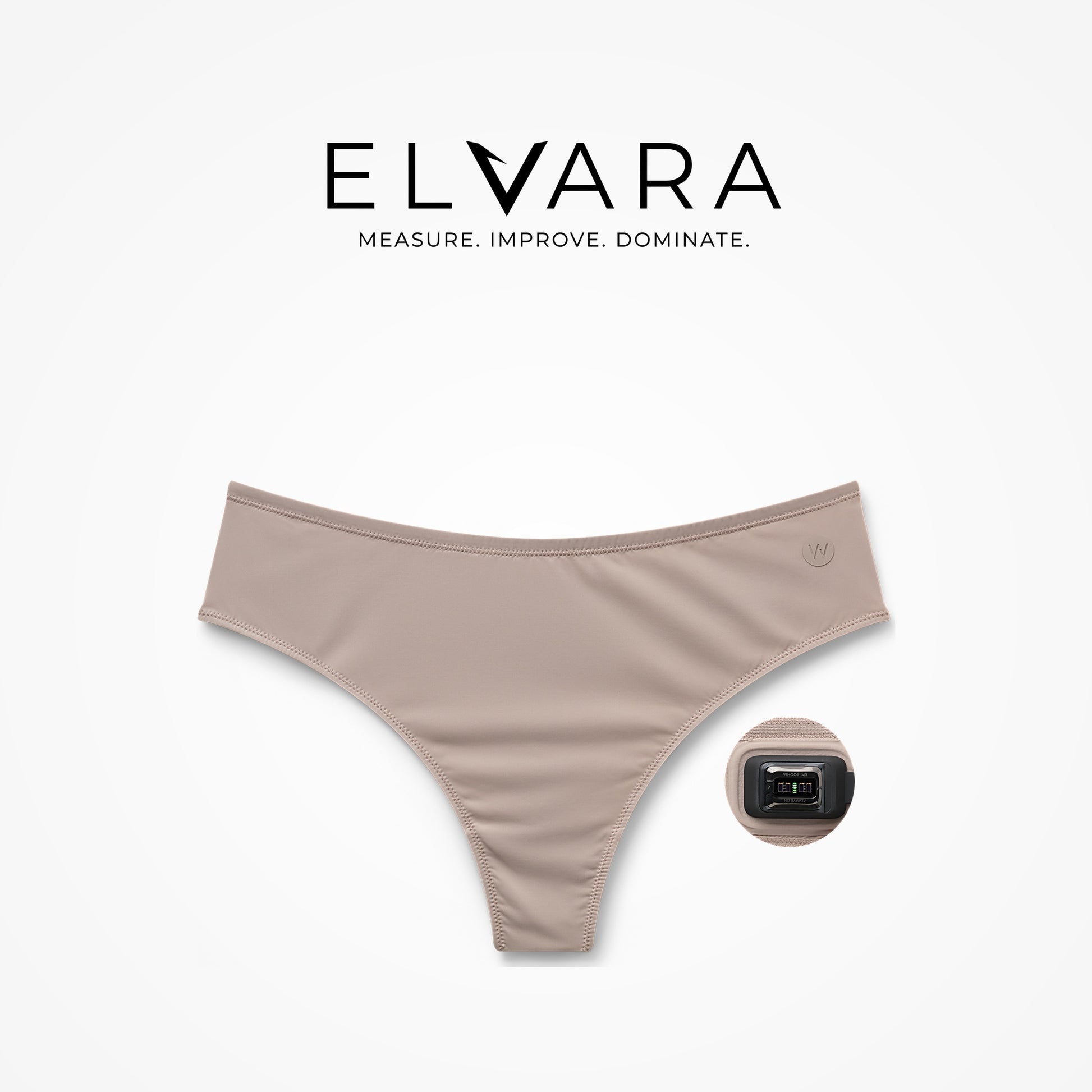 Essential Thong Taupe — ELVARA