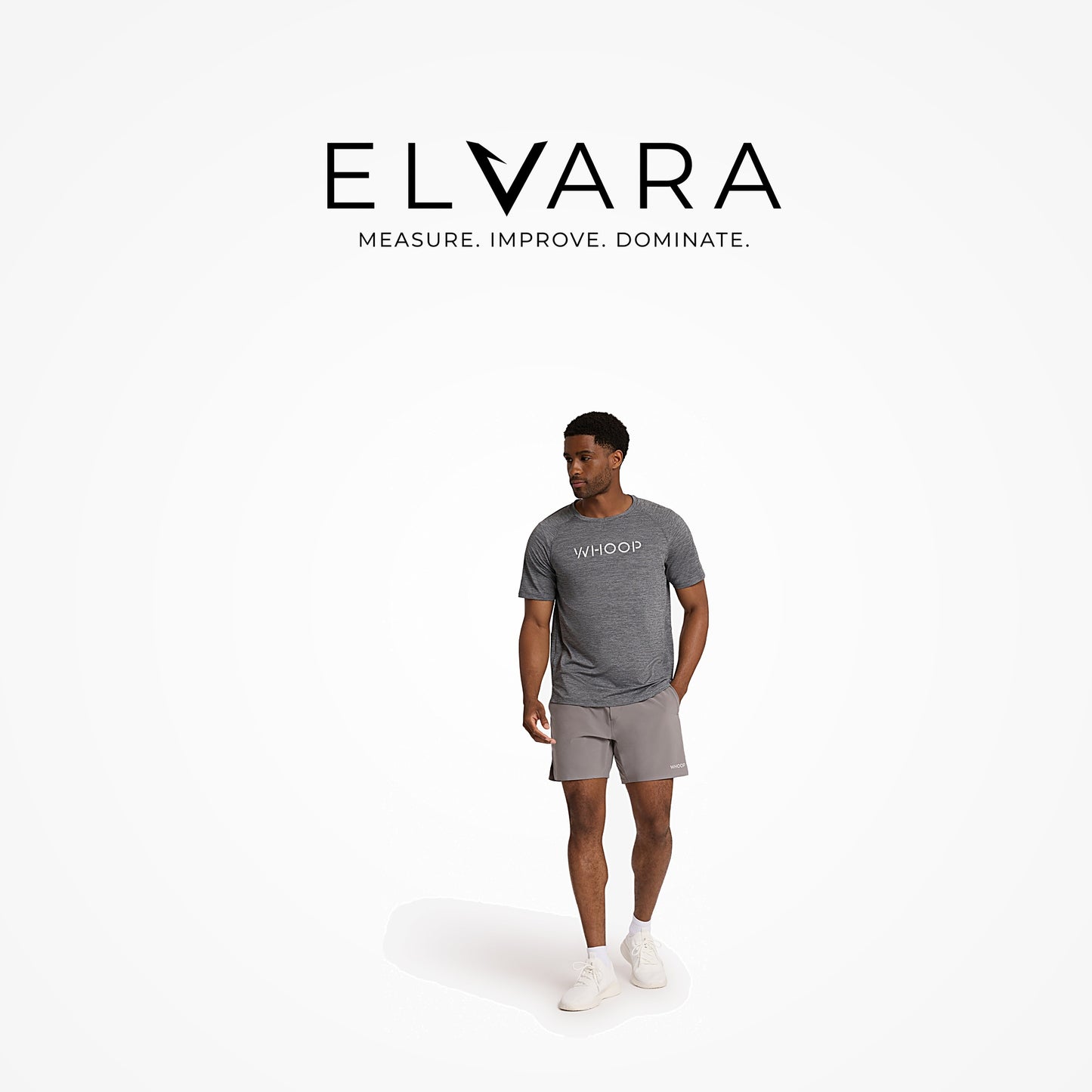 Men's Training Short Dark Grey — ELVARA