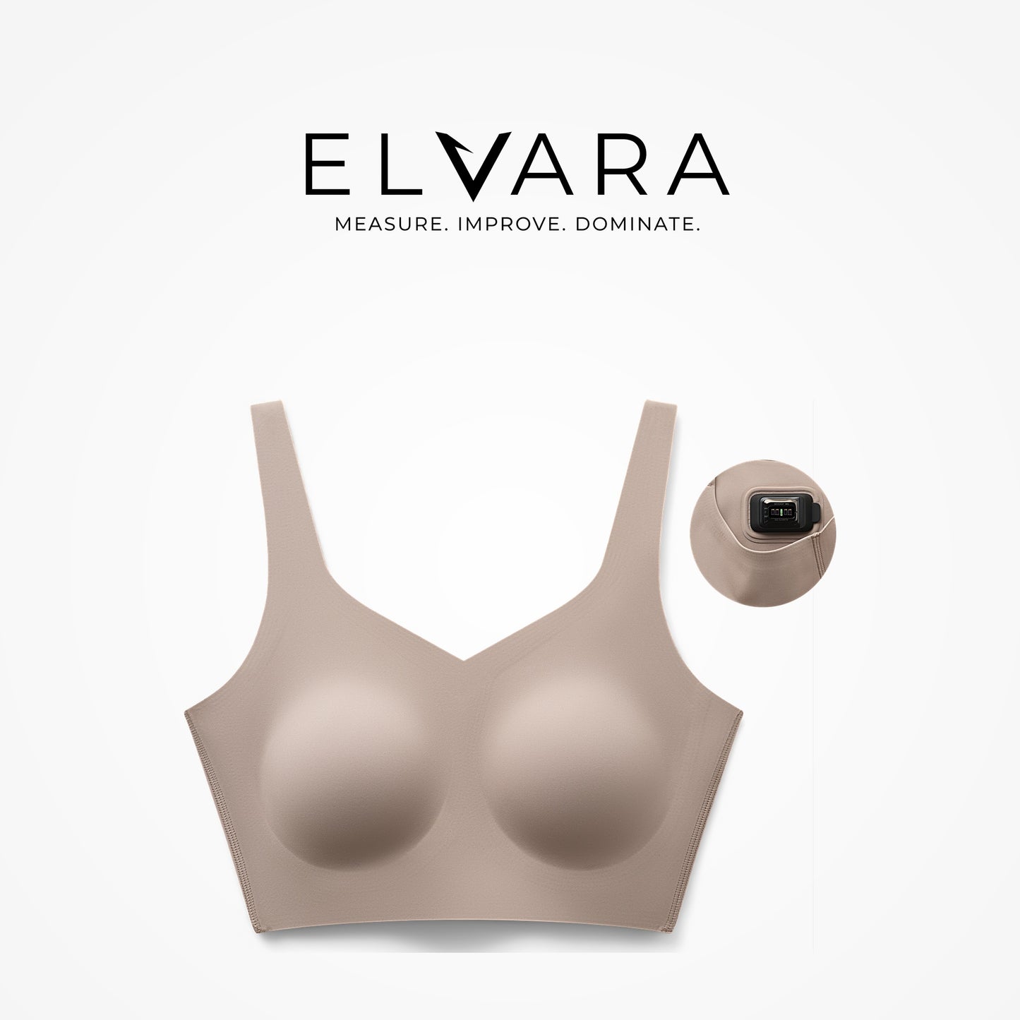Support Bralette Taupe — ELVARA