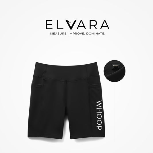 Women's Training Short Black — ELVARA