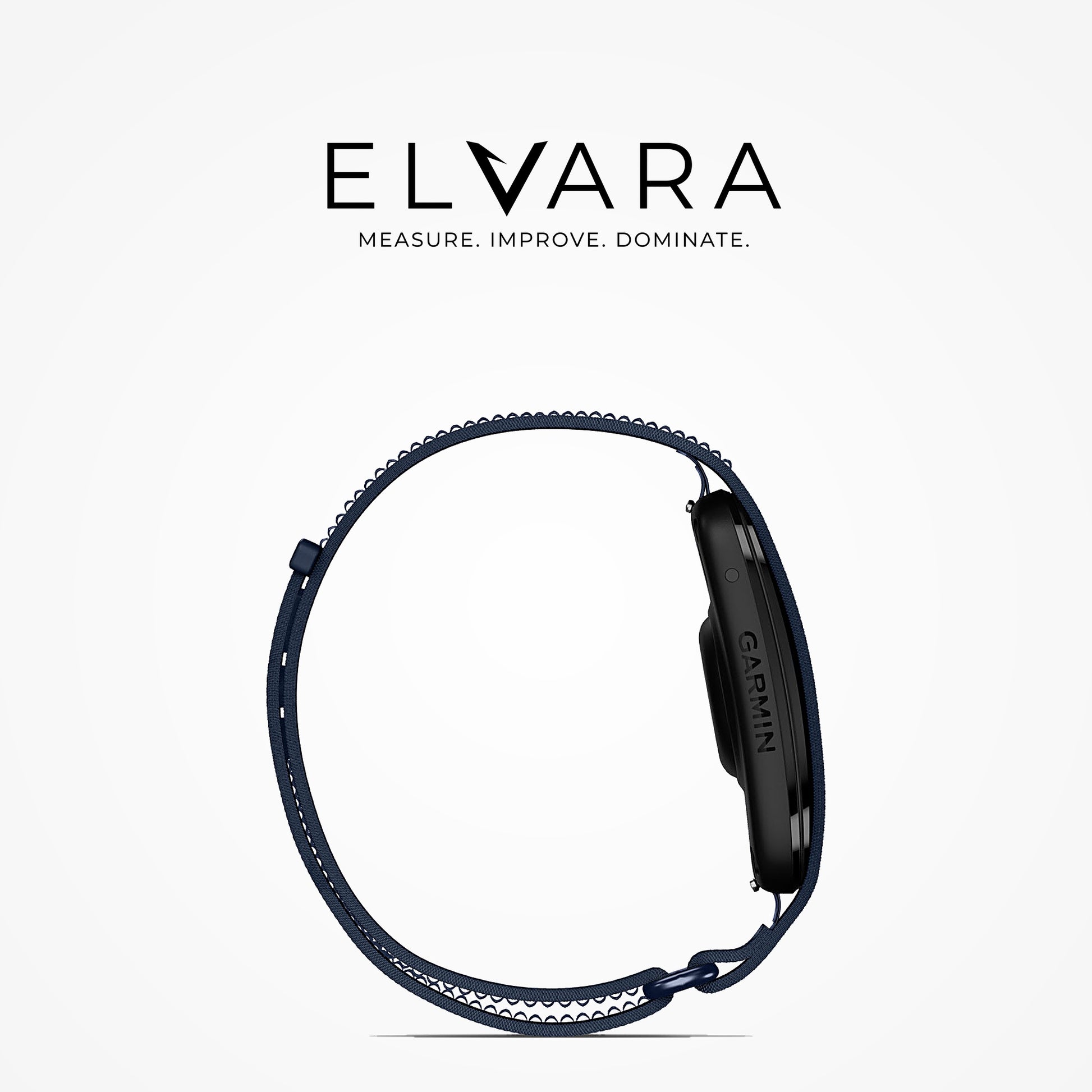 Garmin CIRQA Smart Band in Captain Blue — side profile