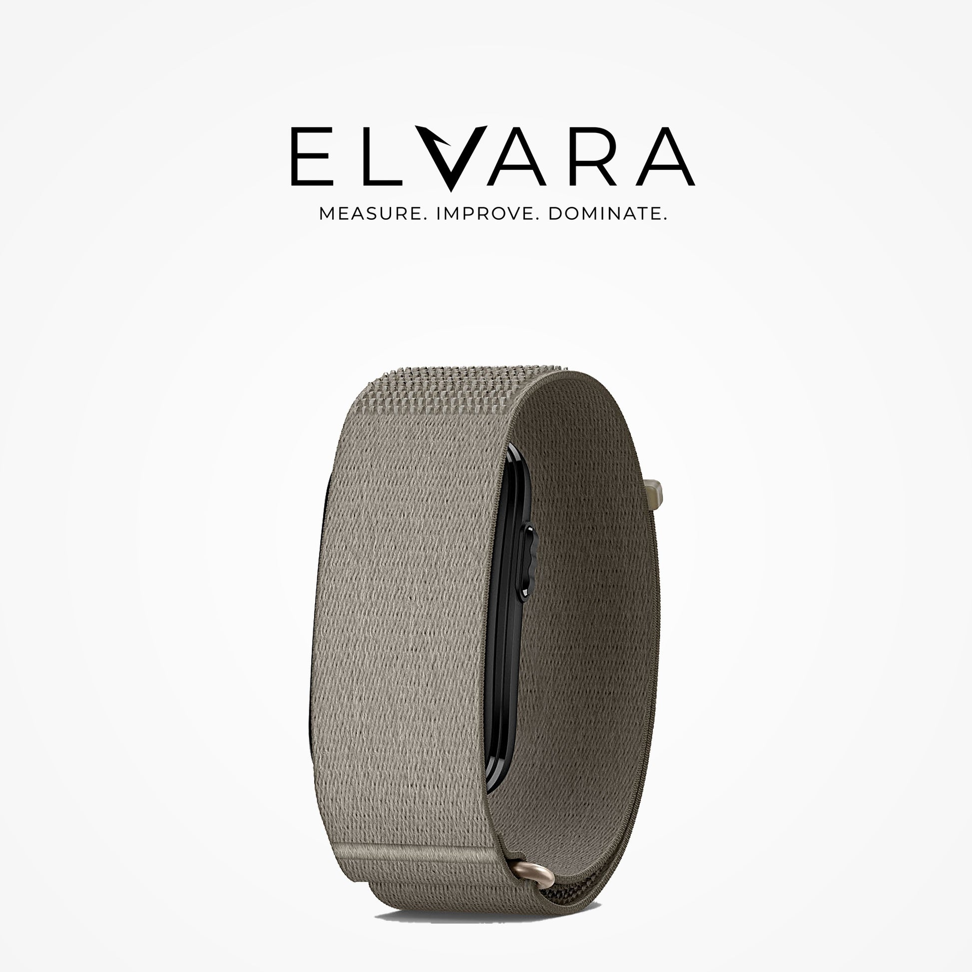 Garmin CIRQA Smart Band in French Gray — front three-quarter view