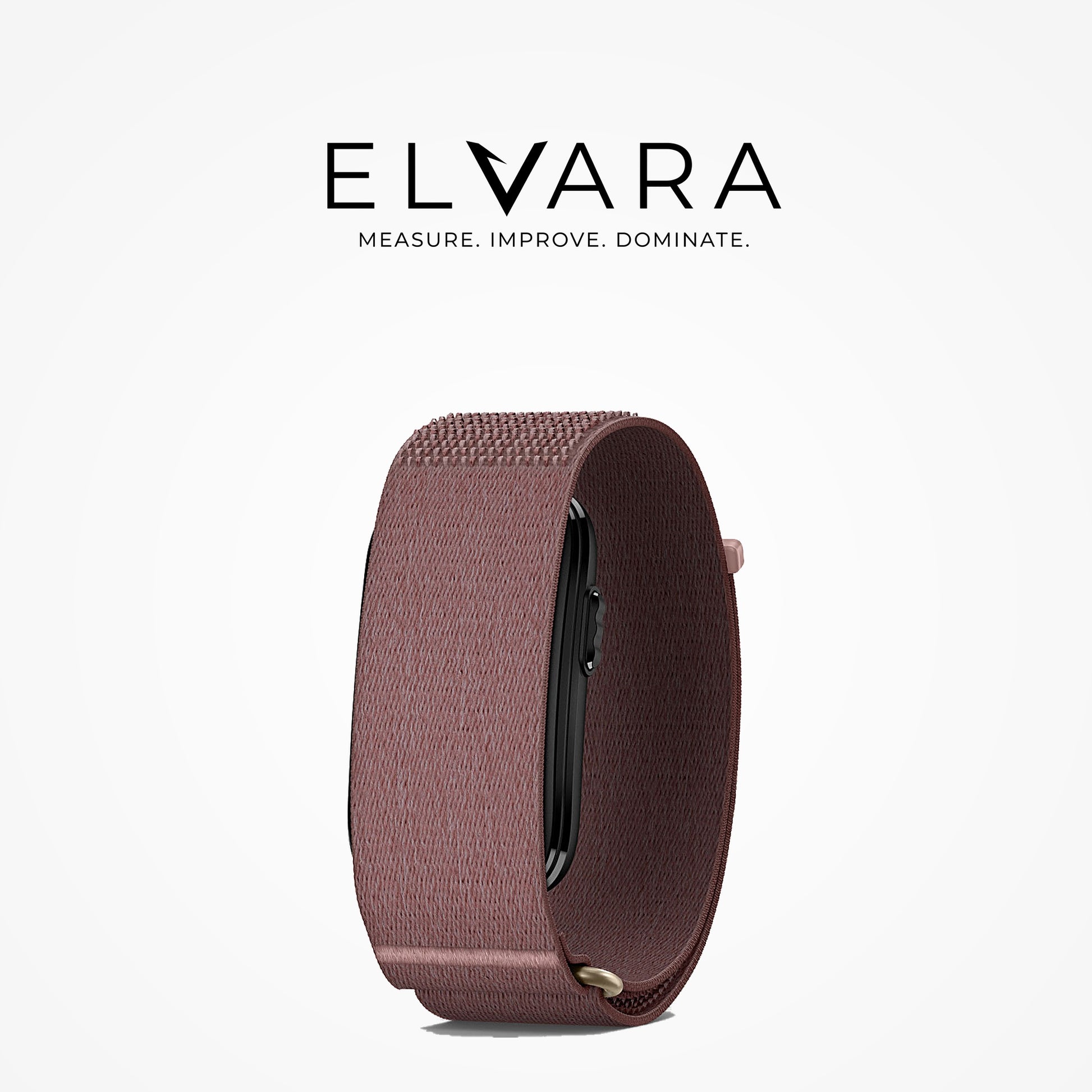 Garmin CIRQA Smart Band in Mauve — front three-quarter view