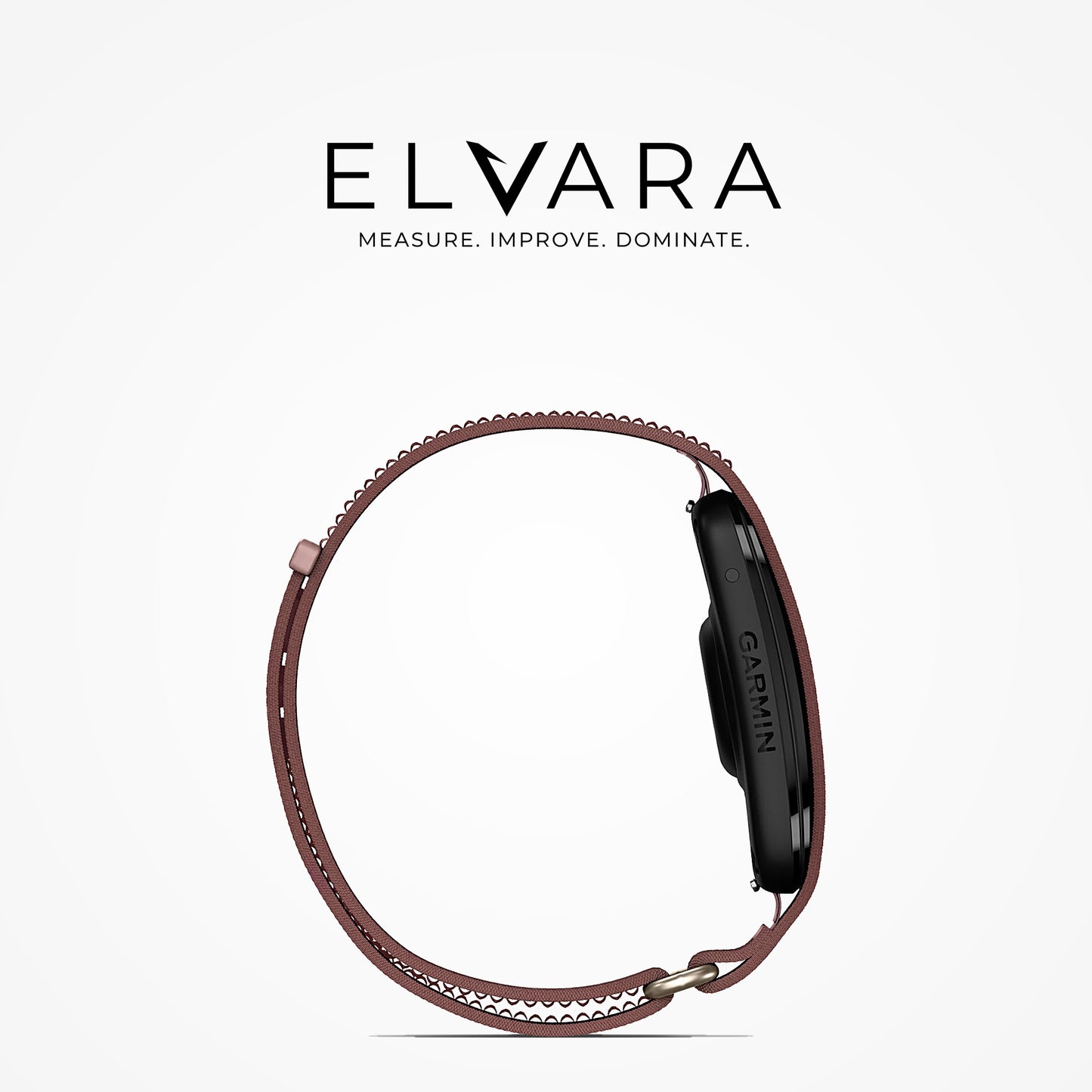 Garmin CIRQA Smart Band in Mauve — side profile