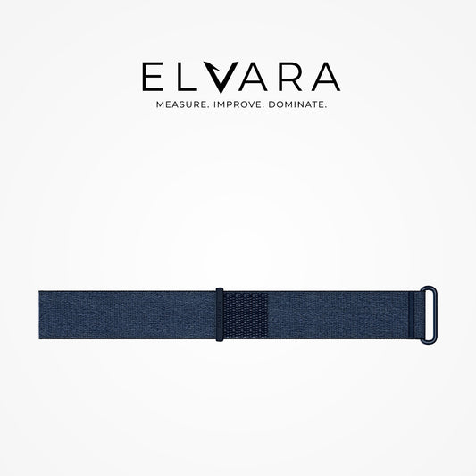 Garmin CIRQA Accessory Band in Captain Blue — genuine Garmin ComfortFit fabric strap