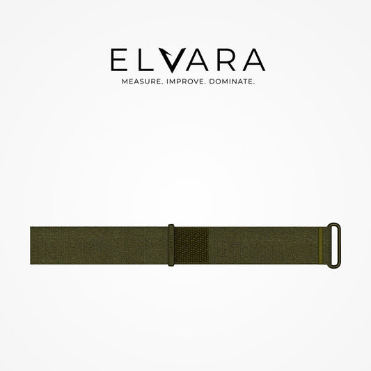 Garmin CIRQA Accessory Band in Dark Olive — genuine Garmin ComfortFit fabric strap