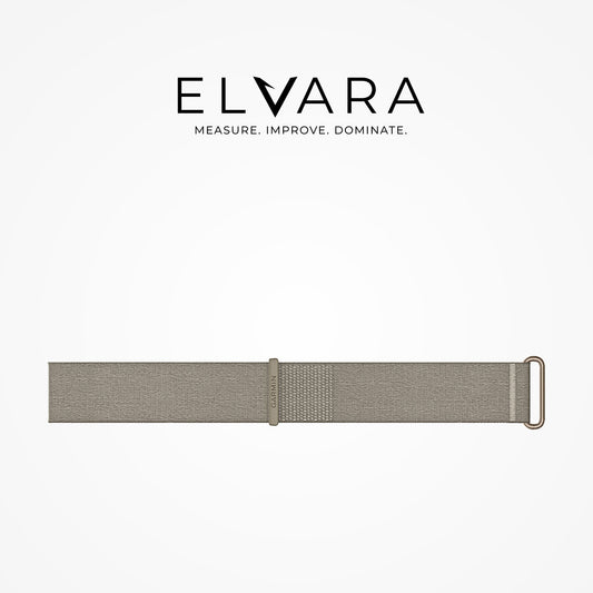 Garmin CIRQA Accessory Band in French Gray — genuine Garmin ComfortFit fabric strap