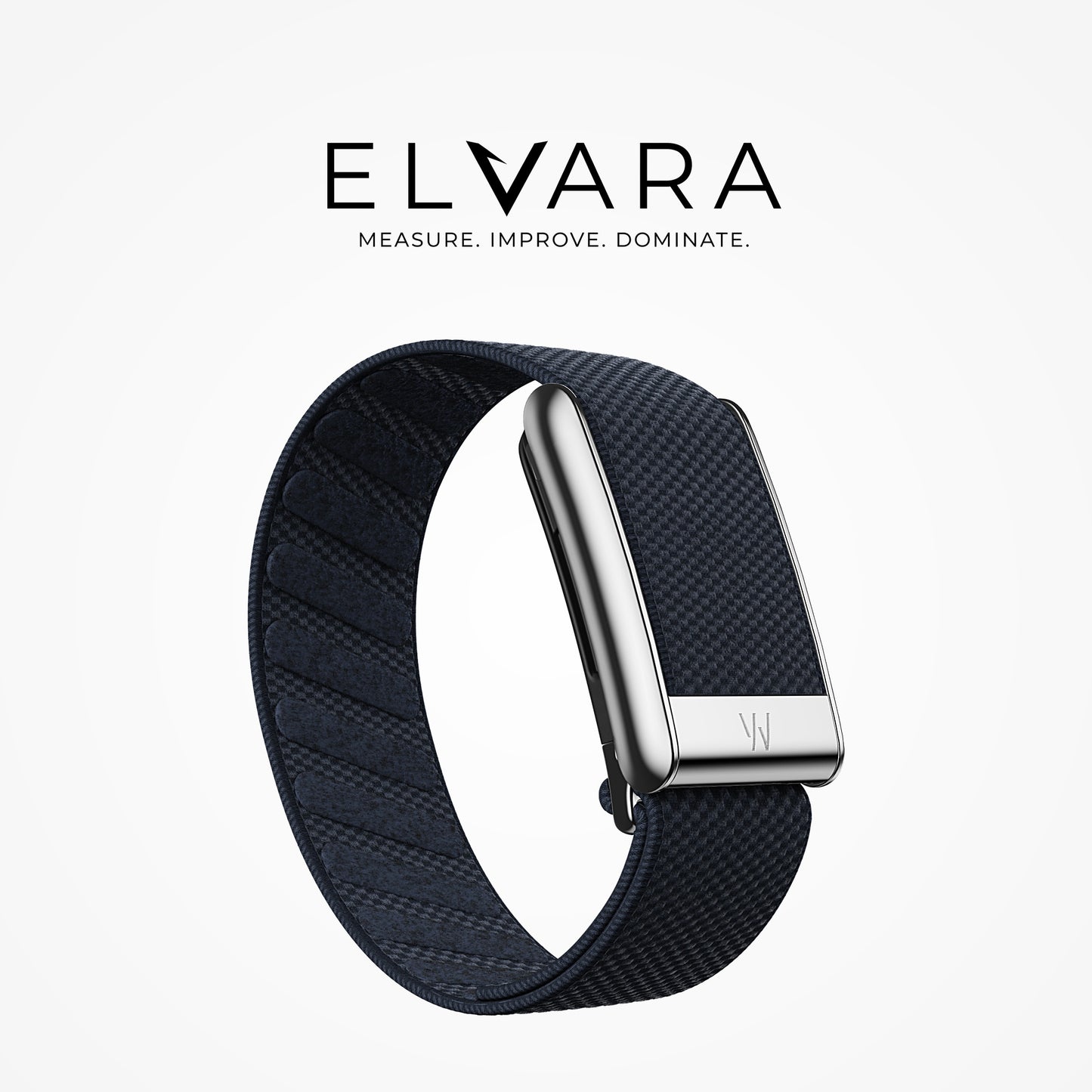 WHOOP 5.0 SuperKnit Luxe Band | Midnight With Titanium
